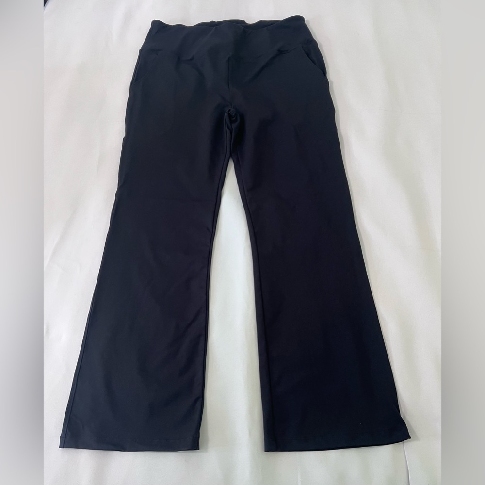 Agenlulu Black Stretchy Comfy High Waisted Pants Women Sz XXL